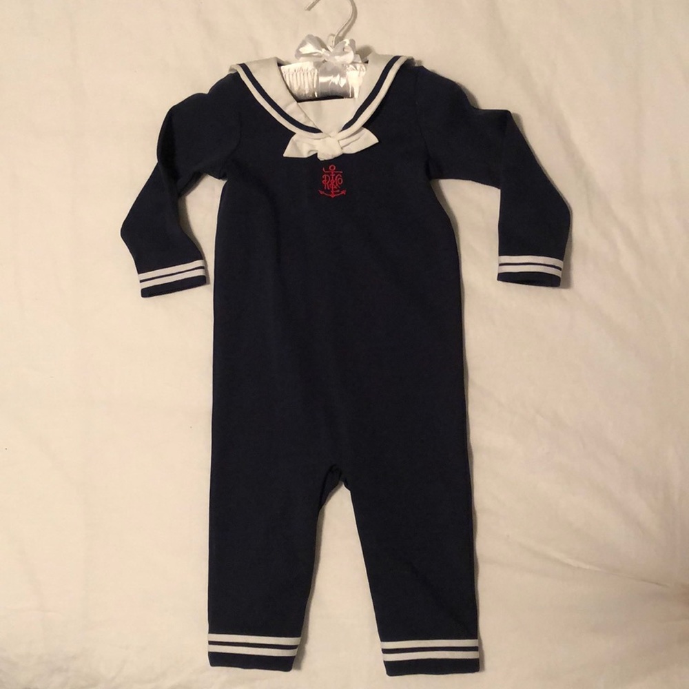 *NWT* Ralph Lauren Pima Cotton Sailor Outfit - 9M